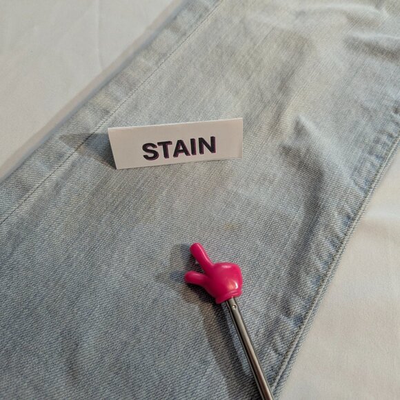 7 For All Mankind Light Wash Boot Cut Jeans Size 27 - Picture 15 of 15